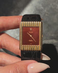 THE COPPER HAZE OF THE SETTING SUN MADE EVERYTHING GLOW ETHEREAL AND WONDROUS // DREAMY 1977 ORANGE FACE CELLINI ROLEX