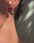 FROM SUN UP TO SUNRISE EVERYTHING IS CONSPIRING IN MY FAVOR // 3.14ct OLD MINE CUT DIAMOND EARRINGS