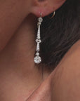 BABY, I LOOK AT YOU AND ALL I SEE IS A BEAUTIFUL LIFE // GORGEOUS BELLE EPOQUE DIAMOND DROP EARRINGS