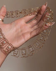 I FACED THE GATES OF HELL AND FOUND HEAVEN INSTEAD // AMAZING 18K GOLD AND DIAMOND COLLAR