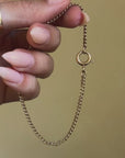 OF CHAINS AND THE ONES I LIKE TO SEE AGAINST YOUR SKIN // 8IN MINI CURB WITH BOLT CLIP