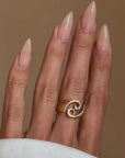 IT TOOK A CANCER RISING TO TEACH ME HOW TO CRY // CIPULLO ZODIAC CANCER RING