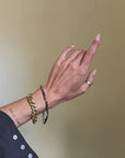 MAY YOUR ROADS BE LONG AND LUCKY // VICTORIAN SOUVENIR ELEPHANT HAIR BRACELET
