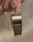 SIT. STAY. GOOD BOY // VINTAGE XL GOLD WHISTLE