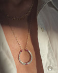 Ride A Cowgirl Diamond Necklace