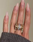 WRAP ME UP WITH A PRETTY LITTLE BOW // RETRO DIAMOND RING