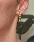 AFTER EVERY WINTER THE COLOR OF NEW LIFE GIVES ME HOPE // PERIDOT DROP SPRING GREEN EARRINGS