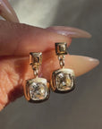 FROM SUN UP TO SUNRISE EVERYTHING IS CONSPIRING IN MY FAVOR // 3.14ct OLD MINE CUT DIAMOND EARRINGS