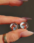 ON A HORSE WITH NO NAME WITH EVERYWHERE TO GO // VINTAGE HUNTING HORSE ESSEX CRYSTAL EARRINGS