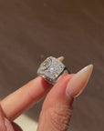 I'VE ONLY HAD EYES FOR YOU, EVER SINCE I LAID THEM ON YOU // EXCEPTIONAL ART DECO DIAMOND CIGAR BAND