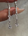 BABY, I LOOK AT YOU AND ALL I SEE IS A BEAUTIFUL LIFE // GORGEOUS BELLE EPOQUE DIAMOND DROP EARRINGS