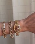 IN TIMES LIKE THESE IT WON'T HURT TO COUNT YOUR BLESSINGS AND TOUCH WOOD // 1988 BURLWOOD LADIES DATEJUST ROLEX WITH PAPERS