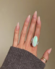 WHEN YOU LOOK AT ME I FEEL AS A PRISM MUST WHEN THE SUN SHINES THROUGH // VINTAGE OPAL RING