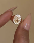OF DRAGONS AND UNICORNS AND FINDING ADVENTURE WHEREVER YOU GO // ANTIQUE FRENCH CREST SIGNET RING
