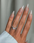 OF SHOOTING STARS WHEN THE NIGHT IS STILL AND QUIET // DIAMOND CHEVRON STACKING BAND