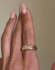 THE RIPPLE EFFECT OF KNOWING YOU HAS CHANGED MY ENTIRE BEING // VINTAGE GOLD WEDDING BAND