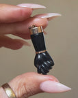 FIGA FOR LUCK! FIGA FOR FERTILITY! FIGA FOR FEROCITY! // VICTORIAN WOODEN FIGA CHARM
