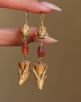 TEND TO YOUR SACRED HERDS // HELLENISTIC PERIOD EARRINGS