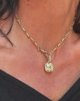 OF ICARUS AND CRAVING THE FEELING OF YOUR SKIN KISSING THE SUN // STUNNING 7.10CT OLD EUROPEAN CUT DIAMOND PENDANT