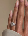 LOVE ME LIKE THIS AND DON'T EVER LET IT STOP // VINTAGE 3.01ct OVAL DIAMOND ENGAGEMENT RING