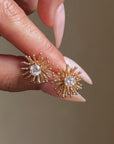 YOU ARE LIKE A SUPERNOVA // CONVERTIBLE DIAMOND STUDS WITH JACKET