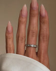 HONEY, EVERY STEP COUNTS // VINTAGE MID CENTURY DIAMOND BAND