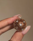 I'D BE LESS PRICKLY IF YOU DIDN'T POKE SO MUCH // VINTAGE BOMBE RING