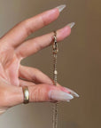 I LIKE 'EM CURVY // LONG ART DECO ALBERT CHAIN