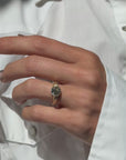 OF HAZE OVER THE SURF AND SOFT FILTERED EYES // 2.25 OEC DIAMOND RING