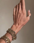 NOTHING TURNS ME ON MORE THAN MY OWN PENCHANT FOR SUCCESS //  MID CENTURY VERDURA BRACELET