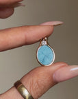 WE PART TO MEET AGAIN // VICTORIAN WAX SEAL WITH OLD MINE CUT DIAMOND