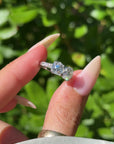 I JUST CAN'T TAKE MY EYES OFF OF YOU // ART DECO OLD MINE CUT TOI ET MOI ENGAGEMENT RING