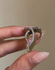 WOMAN, I JUST WANT TO WRAP YOU UP WITH A BOW // WILD RIBBON STACKING NESTING RING