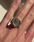 HISTORY UNFURLS, IT LENDS A PATH TO UNDERSTAND WHERE WE ARE HEADED BY HOW WE HAVE BEEN // ANCIENT BRONZE COIN RING TO BRACELET CONVERTIBLE JEWELRY