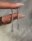BABY, I LOOK AT YOU AND ALL I SEE IS A BEAUTIFUL LIFE // GORGEOUS BELLE EPOQUE DIAMOND DROP EARRINGS