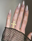 THE VINTAGE ANKH RING