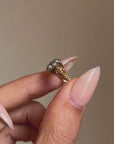 THIS REMINDS ME OF YOU // GEORGIAN FLOWER PEARL RING