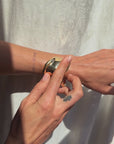 ELSA PERETTI HAD A BONE TO PICK // ELSA PERETTI SMALL BONE CUFF IN SZ MEDIUM WITH BOX