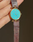 OF VAN CLEEF AND A ROBINS EGG BLUE // VINTAGE VAN CLEEF WATCH