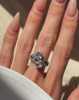 OF STAR CROSSED LOVERS AND THE WAY I NEED YOU // BEAUTIFUL VICTORIAN OLD MINE CUT DIAMOND BYPASS TOI ET MOI ENGAGEMENT RING