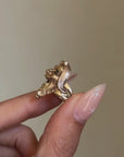 THE DEVIL IS IN THE DETAILS, WHY DON'T YOU LOOK A LITTLE CLOSER // VINTAGE DEVIL RING