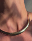 MEET ME WHERE THE RIVER RUNS WIDE AND WILD AND FREE // VINTAGE GOLD GRADUATED OMEGA COLLAR