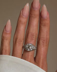 J.E. CALDWELL WAS ONE HELL OF A ROMANTIC // ANTIQUE SIGNED ENGAGEMENT RING