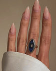 WE DINED UNDERNEATH THE HEAVENS AND EVERYTHING WAS PERFECT // BAGUE AU FIRMAMENT RING WITH TABLE CUT DIAMOND