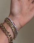 TAKE ME TO WHERE YOUR HEART IS // DECO RUBY AND DIAMOND BRACELET