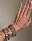NOTHING TURNS ME ON MORE THAN MY OWN PENCHANT FOR SUCCESS //  MID CENTURY VERDURA BRACELET