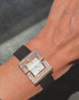 OF SUPER MODELS AND HEELS YOU WEAR FROM CAR TO CURB WHILE THEY TRY TO GET A GOOD LOOK AT YOU THROUGH A CAMERA LENS // 1990's VAN CLEEF DIAMOND WATCH