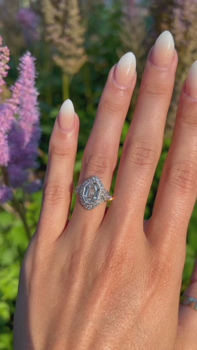 THE ART DECO REFLECTIONS RING