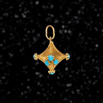 THE TURQUOISE STAR CHARM