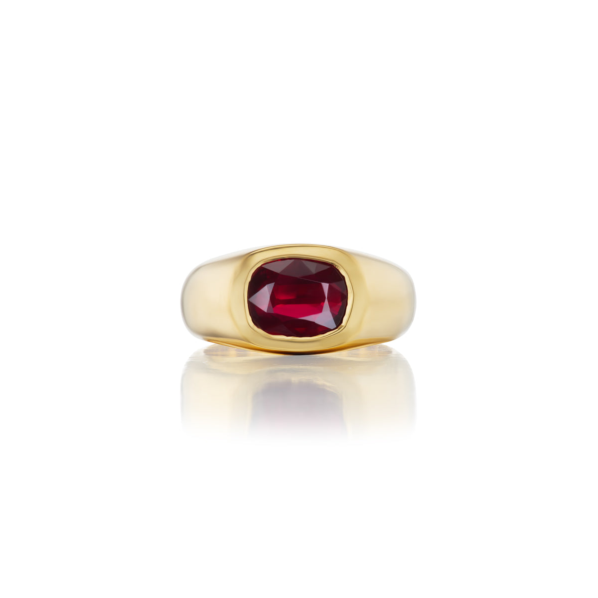 THE PINKY RING // 1.94ct RUBY